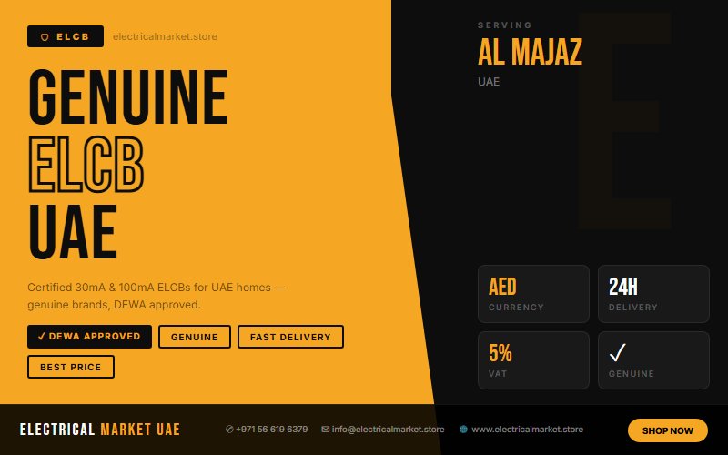 Best ELCB Brands in UAE 2026 — Schneider, ABB, Legrand Compared
