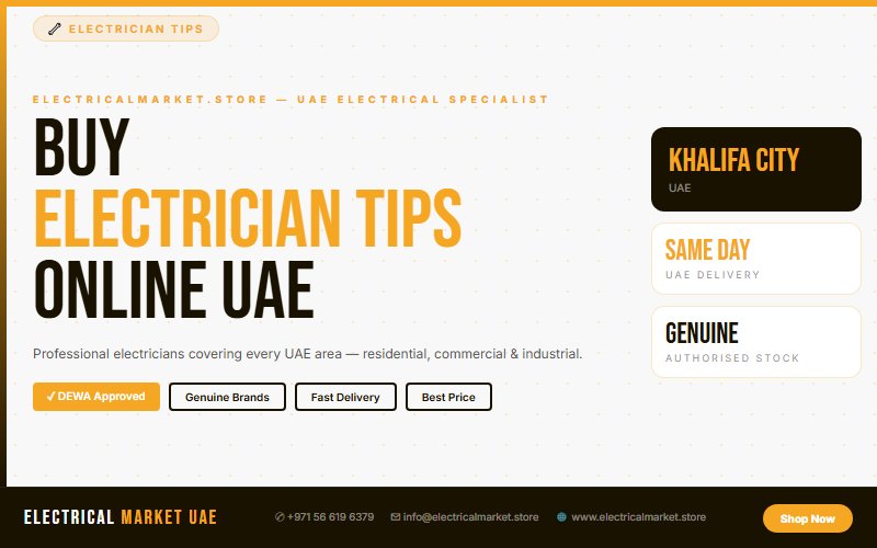 Emergency Electrician Khalifa City UAE — Fast Response, Professional Team 2026