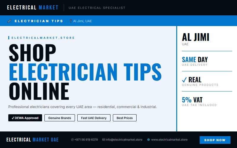 Emergency Electrician Al Jimi UAE — Fast Response, Professional Team 2026