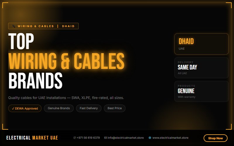UAE Electrical Market 2026 — Best Prices for Circuit Breakers in Dhaid