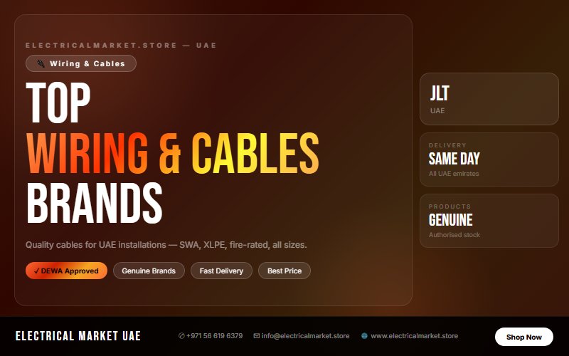 Electrical Products UAE — MCB, MCCB, ELCB & Isolators in JLT