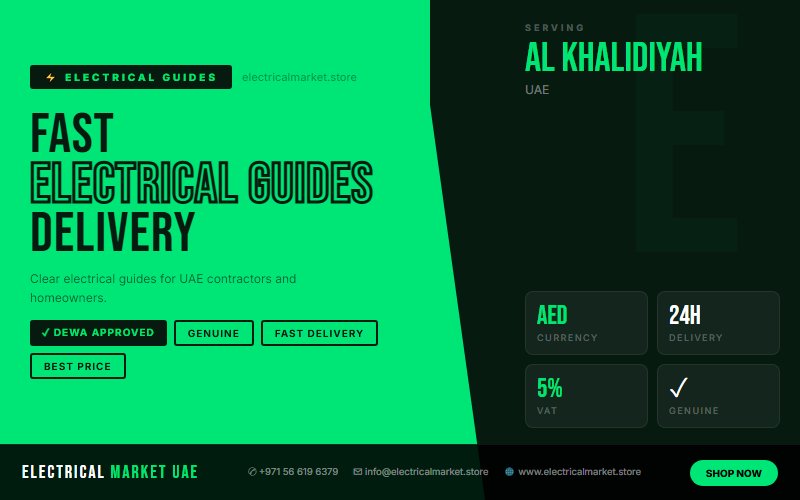 UPS vs Generator Backup Power — Best Choice for Al Khalidiyah UAE 2026