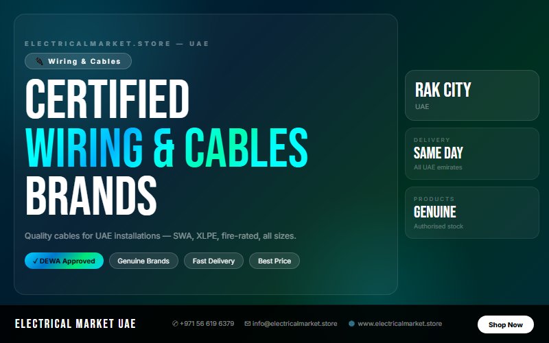 UAE Electrical Market 2026 — Best Prices for Circuit Breakers in RAK City