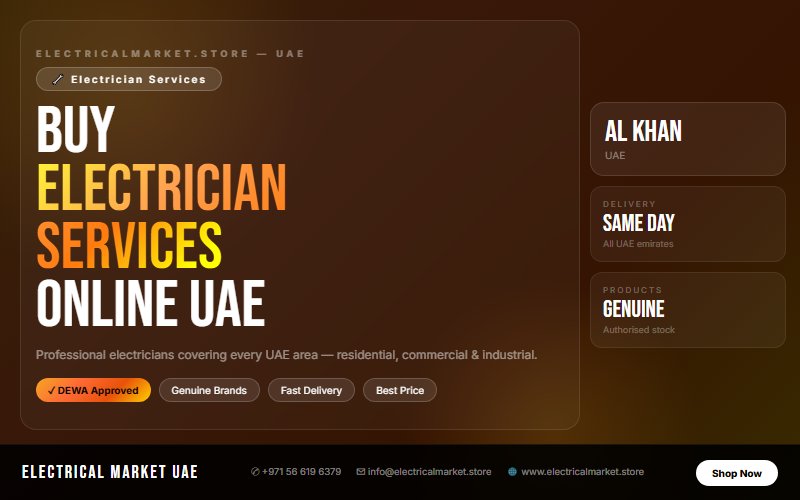 Emergency Electrician Al Khan — 24/7 Fault Repair Across All UAE Areas 2026