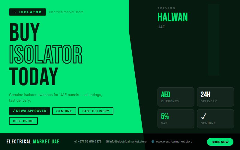 How to Install a Main Isolator Switch in Your Halwan Distribution Board