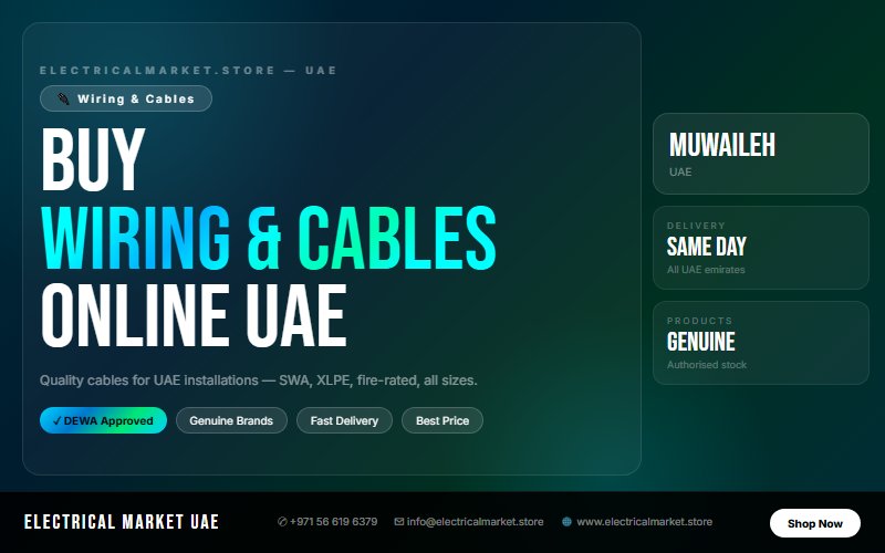 UAE Electrical Market 2026 — Best Prices for Circuit Breakers in Muwaileh