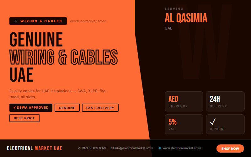 Cat6 Cable UAE — Structured Data Cabling for Al Qasimia Offices