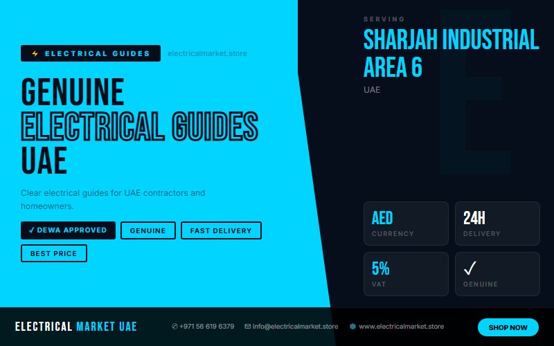What is an ELCB and Why Does Every UAE Home Need One in Sharjah Industrial Area 6?