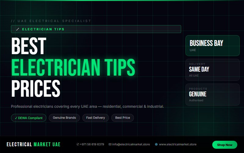 Hire a Professional Electrician in Business Bay — Full Electrical Fit-Out UAE 2026