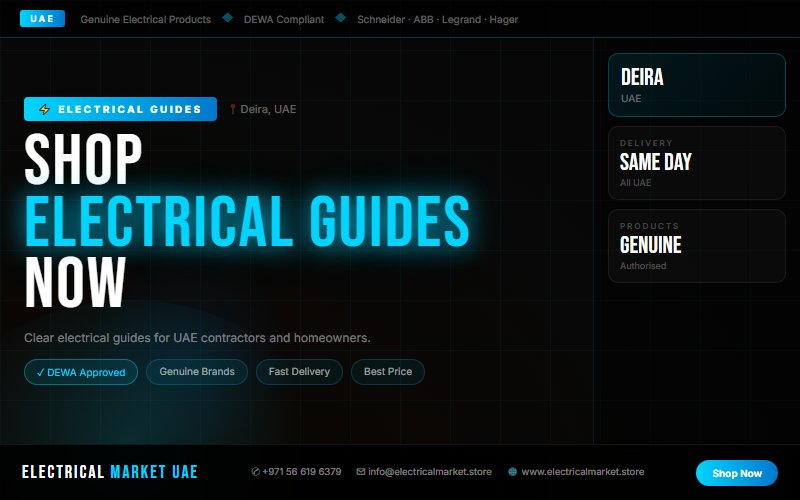How to Read an Electrical Single Line Diagram — UAE Guide for Deira