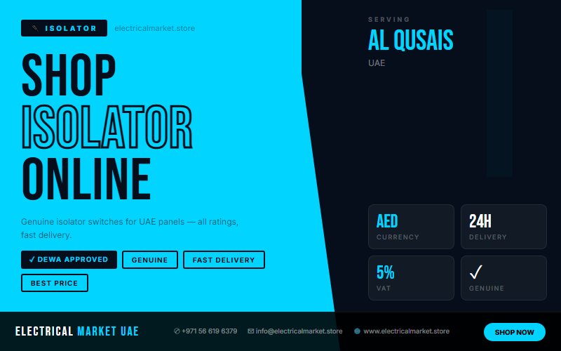 Changeover Switch UAE — Mains and Generator Switching for Al Qusais
