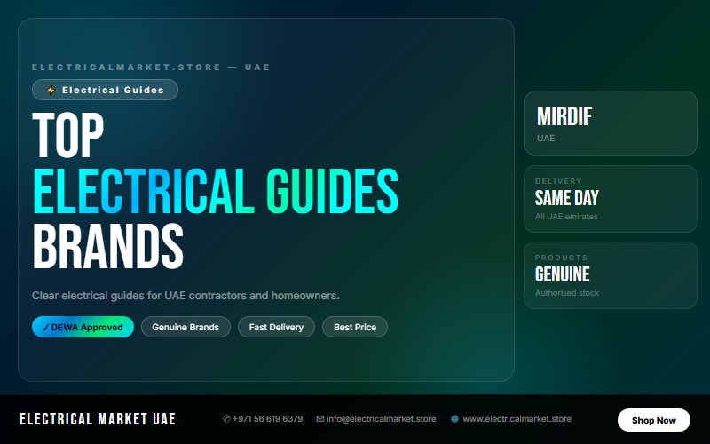 Understanding Voltage Drop in UAE — Cable Sizing for Mirdif Long Runs