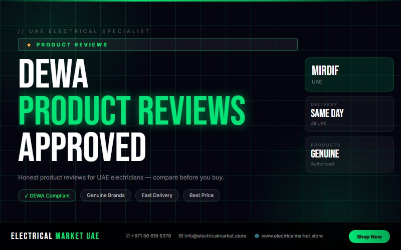 SWA Cable Review UAE — Best Armoured Cable Brands for Mirdif