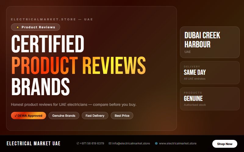 Genuine vs Fake MCBs UAE — How to Spot Counterfeits in Dubai Creek Harbour