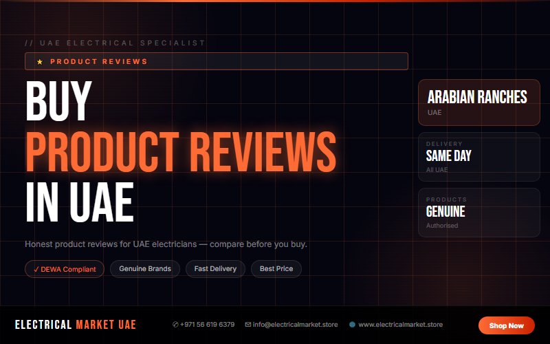 Legrand DX3 DB Board Review UAE — Value for Money in Arabian Ranches