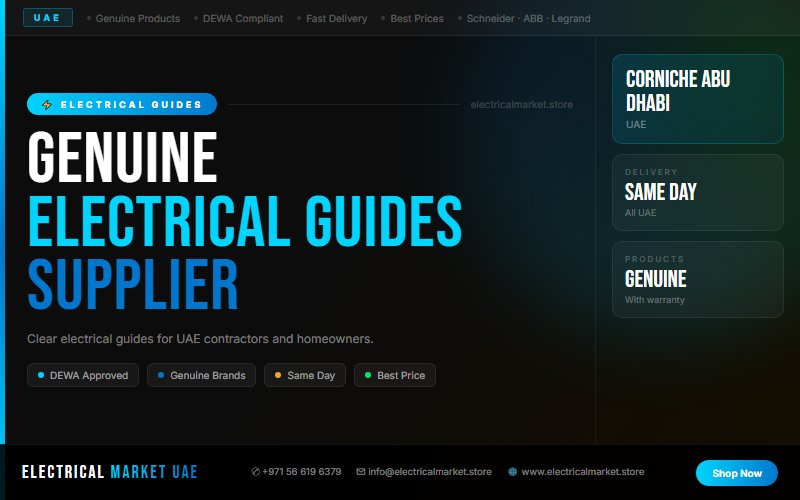 Electrical Safety Standards UAE — IEC, DEWA and Local Codes for Corniche Abu Dhabi
