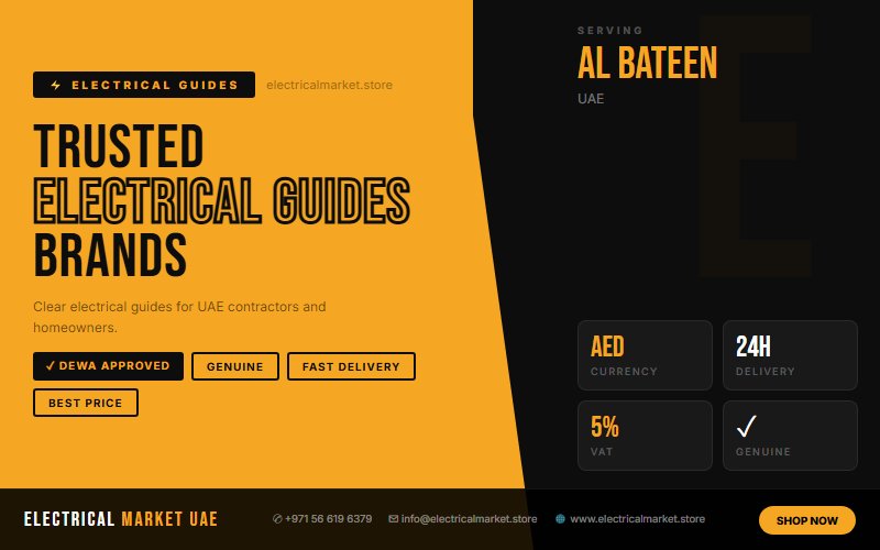 Three Phase vs Single Phase Power in UAE — Explained for Al Bateen