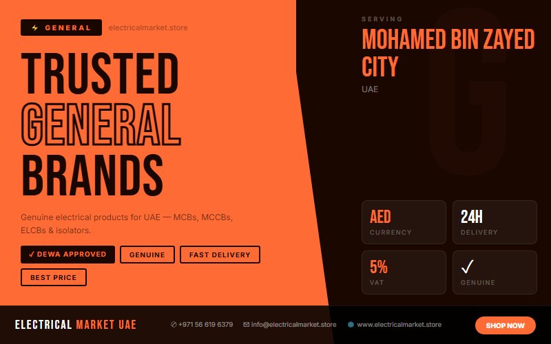 Best Deals on Electrical Products UAE — Savings for Mohamed Bin Zayed City Buyers