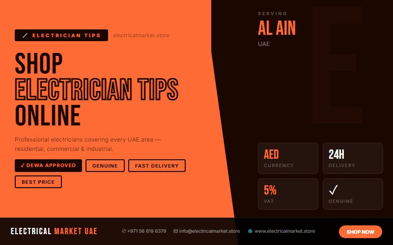 Hire a Professional Electrician in Al Ain — Full Electrical Fit-Out UAE 2026