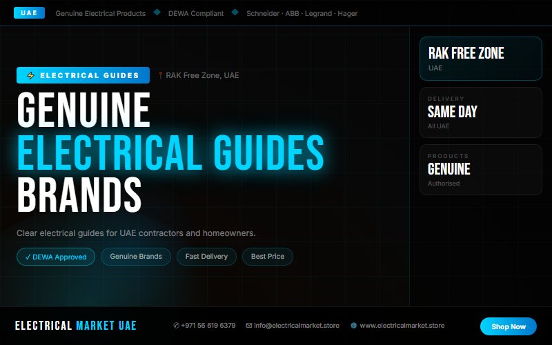 How to Choose the Right Electrical Switchgear for RAK Free Zone Projects