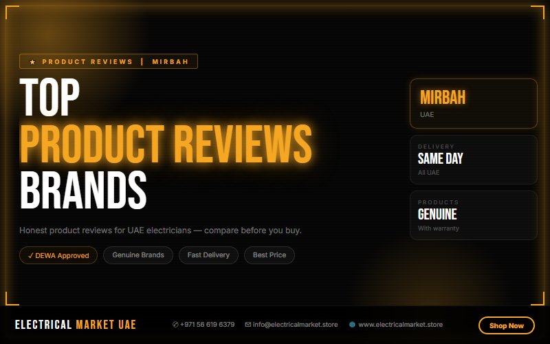 Schneider EasyPact MCCB Review — Best Buy for UAE Contractors in Mirbah