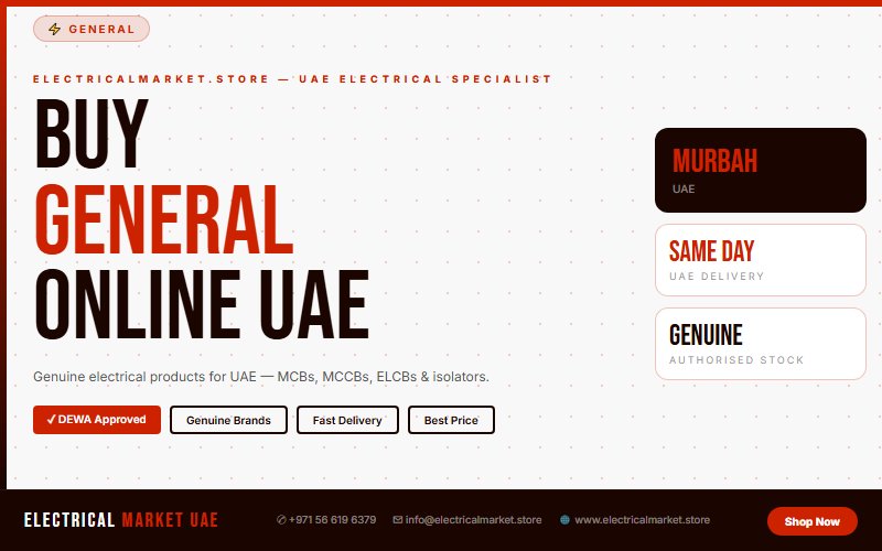 Bulk Order Electrical Products UAE — Project Pricing for Murbah